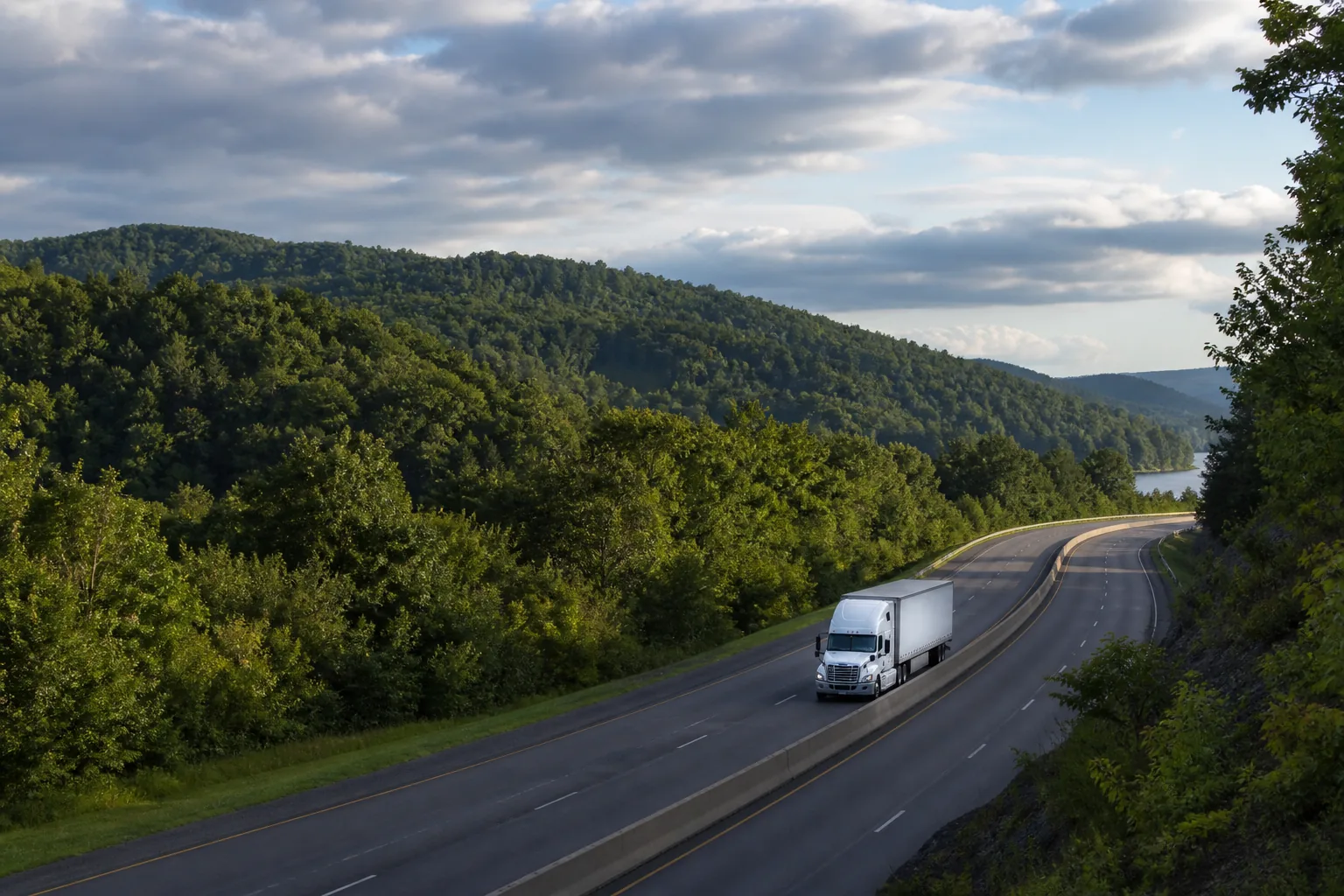 I-68 corridor truck coverage